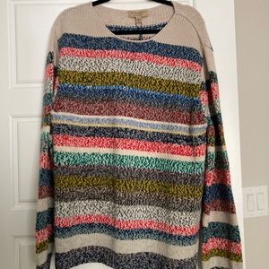 Burberry Benham Striped Wool Sweater